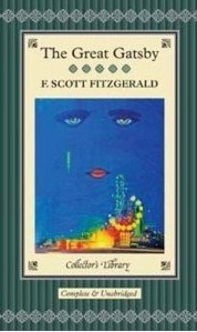 Book cover of The Great Gatsby by F. Scott Fitzgerald
