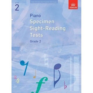 Book cover of Piano Specimen Sight-Reading Tests: Grade 2 by ABRSM