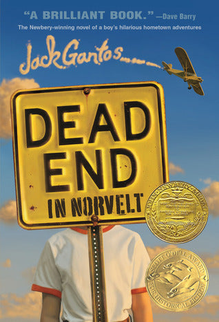 Book cover of Dead End In Norvelt by Jack Gantos
