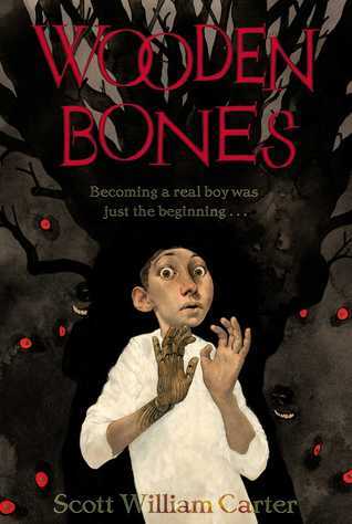 Book cover of Wooden Bones by Scott William Carter