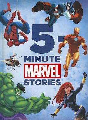 Book cover of 5-Minute Marvel Stories by Alison Lowenstein, Mike Norton (Illus.), Val Semeiks (Illus.), Walt Disney Company (Illus.), Kevin Shinick, Clarissa Wong, Tomas Palacois, Nachie Castro, Elizabeth Schaefer, Craig Rousseau (Illus.), Pat Olliffe (Illus.), Todd Nauck (Illus.)