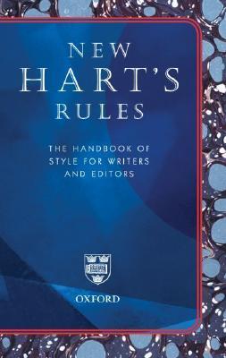 Book cover of New Hart's Rules: The Handbook Of Style For Writers And Editors by Horace Hart