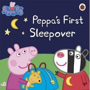 Book cover of Peppa's First Sleepover by Neville Astley
