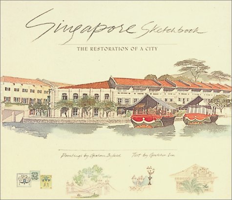 Book cover of Singapore Sketchbook by Gretchen Liu