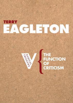 Book cover of The Function of Criticism by Terry Eagleton