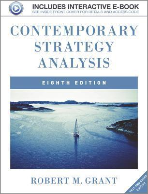 Book cover of Contemporary Strategy Analysis by Robert M. Grant