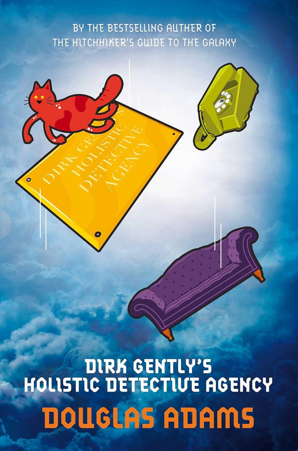 Book cover of Dirk Gently's Holistic Detective Agency by Douglas Adams