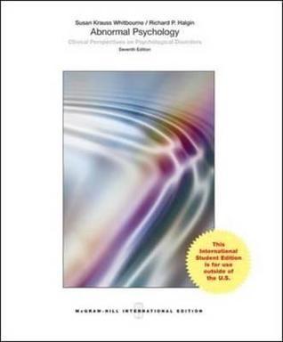 Book cover of Abnormal Psychology: Clinical Perspectives On Psychological Disorders by Richard P. Halgin, Susan Krauss Whitbourne