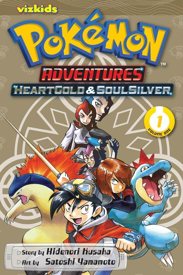Book cover of Pokémon Adventures: HeartGold & SoulSilver, Vol. 1 by Hidenori Kusaka, Satoshi Yamamoto (Illus.)