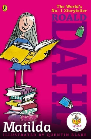 Book cover of Matilda by Roald Dahl