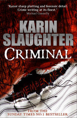 Book cover of Criminal by Karin Slaughter