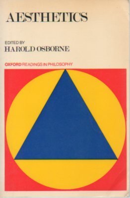 Book cover of Aesthetics by Harold Osborne