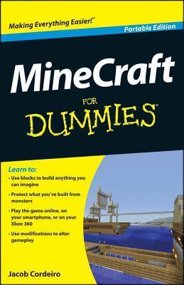 Book cover of Minecraft For Dummies, Portable Edition by Jacob Cordeiro