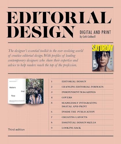 Book cover of Editorial Design Third Edition: Digital And Print by Cath Caldwell