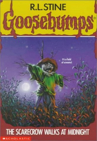 Book cover of The Scarecrow Walks at Midnight by R.L. Stine