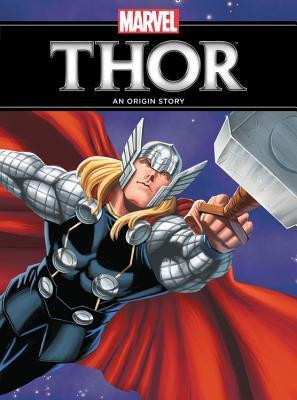 Book cover of Thor: An Origin Story by Rich Thomas, Pat Olliffe (Illustrations)