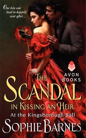 Book cover of The Scandal In Kissing An Heir by Sophie Barnes