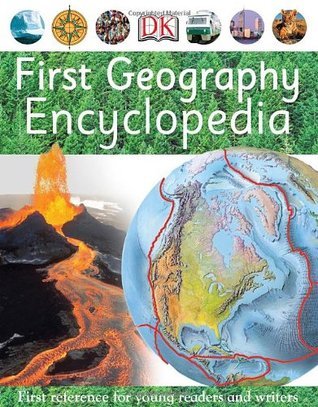 Book cover of First Geography Encyclopedia by Caroline Stamps