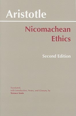 Book cover of Nicomachean Ethics by Aristotle, Terence Irwin (Trans.)