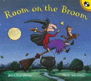 Book cover of Room On The Broom by Julia Donaldson, Axel Scheffler (Illus.)