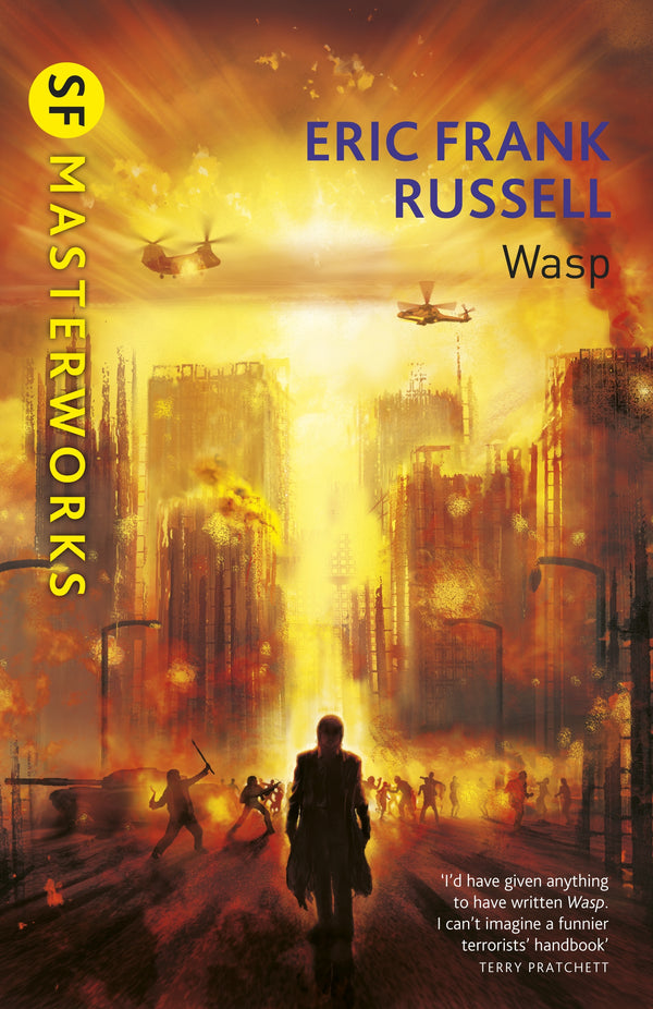 Book cover of Wasp by Eric Frank Russell