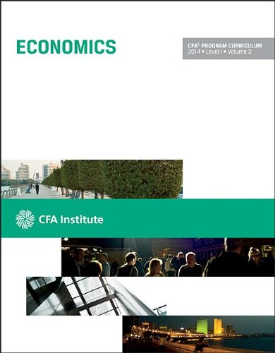 Book cover of CFA Program Curriculum, Level 1, 2014, Vol. 2: Economics by CFA Institute