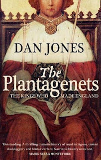 Book cover of The Plantagenets by Dan Jones