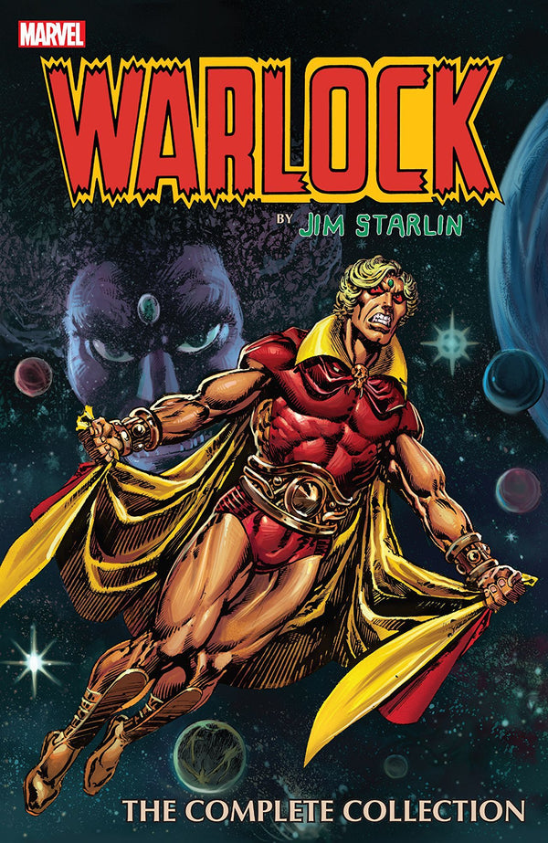 Book cover of Warlock By Jim Starlin: The Complete Collection by Jim Starlin (Writer/Penciller), Don Perlin (Illus.)