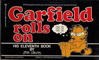 Book cover of Garfield Rolls On by Jim Davis
