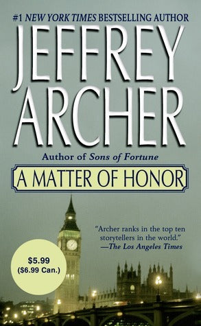 Book cover of A Matter Of Honor by Jeffrey Archer