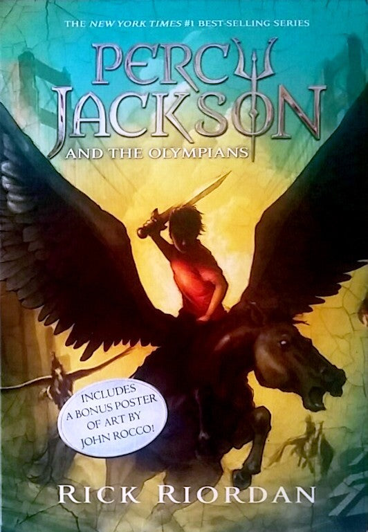 Book cover of Percy Jackson And The Olympians Boxed Set by Rick Riordan, John Rocco (Illus.)
