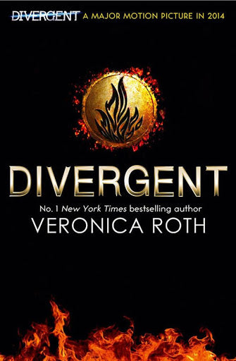 Book cover of Divergent by Veronica Roth
