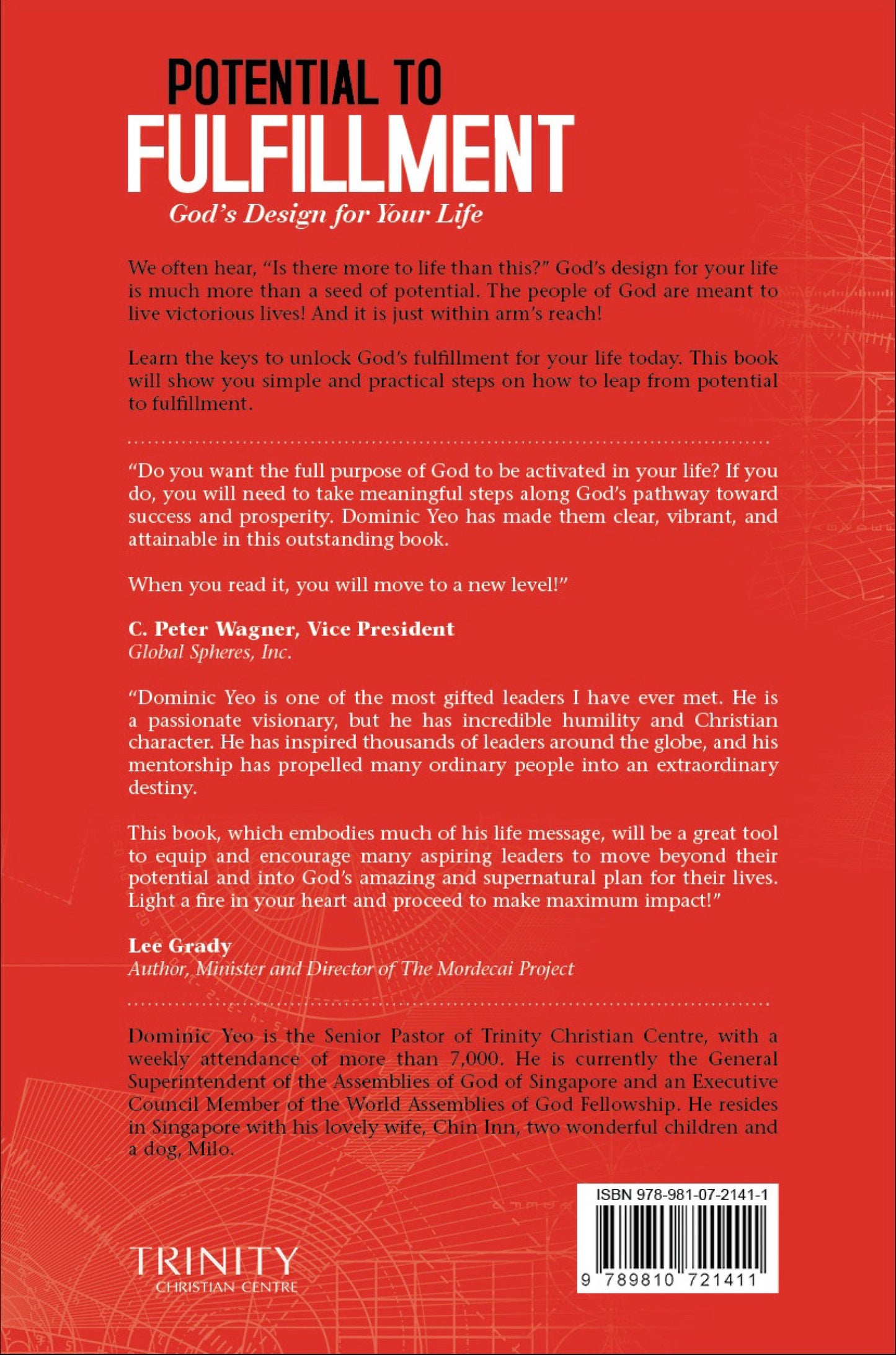 Book cover of Potential To Fulfillment: God's Design For Your Life by unknown author