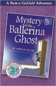 Book cover of Mystery Of The Ballerina Ghost by Janelle Diller, Adam Turner (Illus.)
