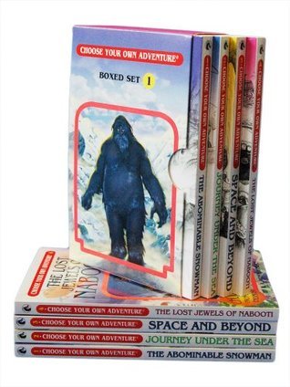 Book cover of The Abominable Snowman / Journey Under The Sea / Space And Beyond / The Lost Jewels Of Nabooti (Choose Your Own Adventure 1-4) by R.A. Montgomery
