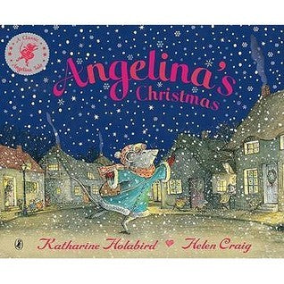 Book cover of Angelina's Christmas by Katharine Holabird, Helen Craig