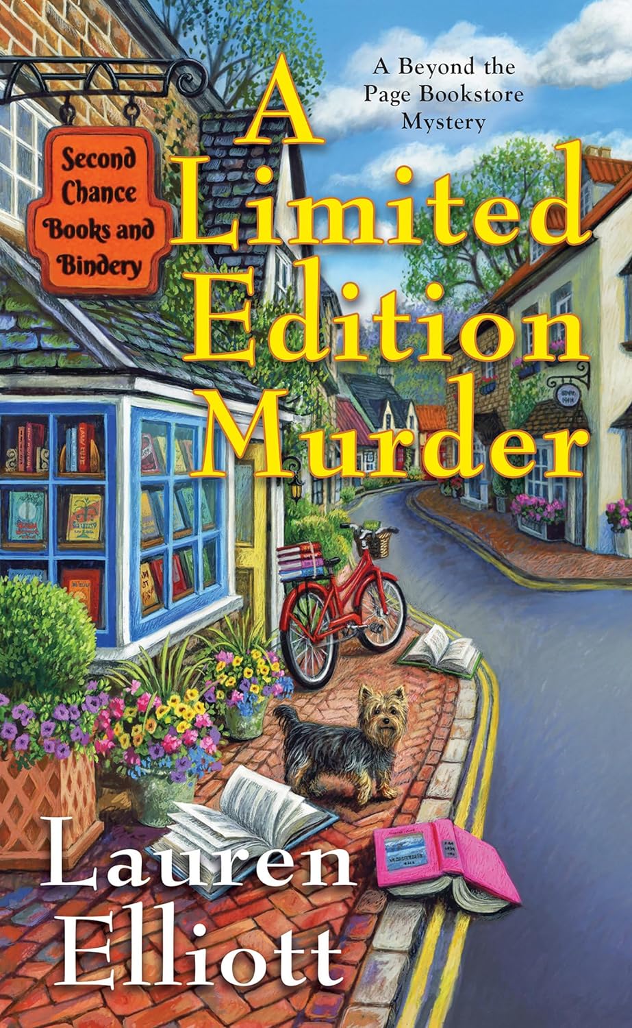 Book cover of A Limited Edition Murder by Lauren  Elliott