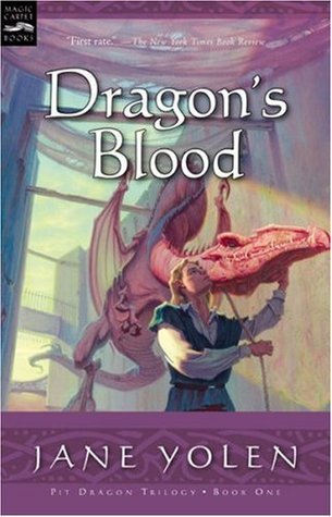 Book cover of Dragon's Blood by Jane Yolen