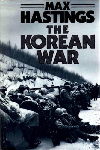 Book cover of The Korean War by Max Hastings