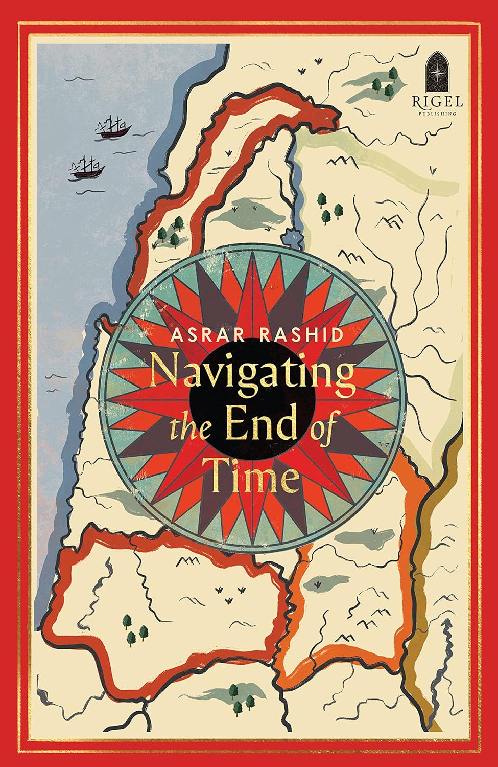 Book cover of Navigating The End Of Time by Asrar Rashid