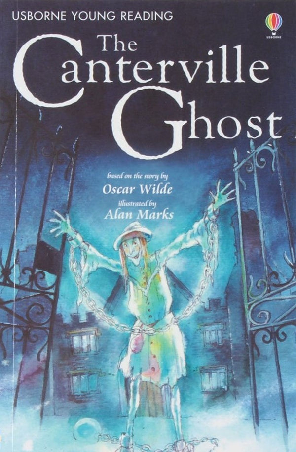 Book cover of The Canterville Ghost by Susanna Davidson (Adapter)