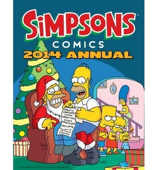 Book cover of Simpsons Comics: 2014 Annual by Matt Groening