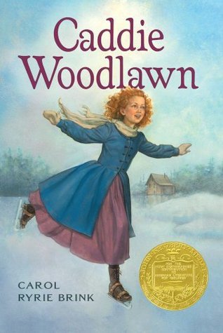 Book cover of Caddie Woodlawn by Carol Ryrie Brink