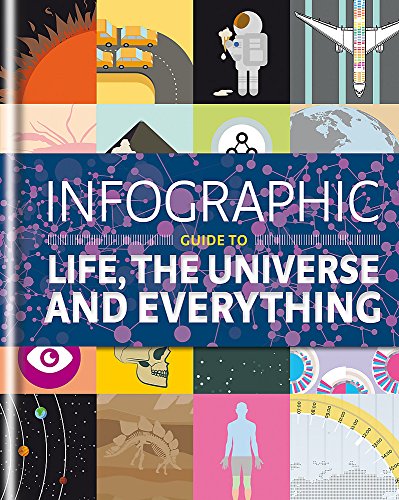 Book cover of Infographic Guide to Life, the Universe and Everything by Thomas Eaton