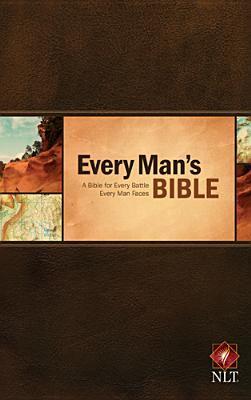 Book cover of Every Man's Bible: New Living Translation (Hardcover, Every Man’s Series) – Study Bible For Men With Study Notes, Book Introductions, And 44 Charts by The Navigators (Ed.)