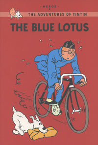 Book cover of Tintin Comics: Tintin The Blue Lotus by Hergé