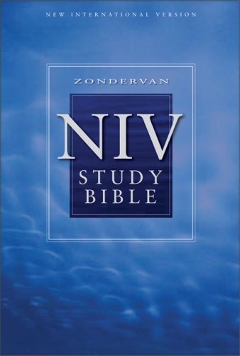 Book cover of Study Bible: NIV by Anonymous