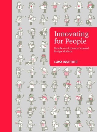 Book cover of Innovating For People Handbook Of Human-Centered Design Methods by LUMA Institute