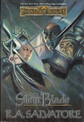 Book cover of The Silent Blade by R.A. Salvatore