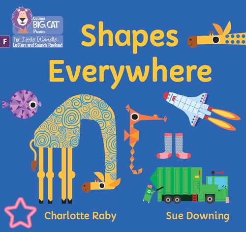 Book cover of Shapes Everywhere: Foundations for Phonics by Catherine Baker